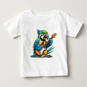 Camiseta De Bebé Música de rock de párroco