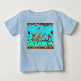 CAMISETA DE BEBÉ MÚSICA MEDIEVAL EXTRAORDINARIA DE HECHO BESTIARIO,