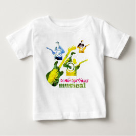 Camiseta De Bebé musical rambuncio