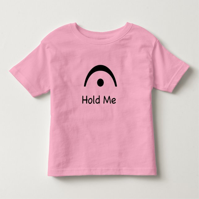 Camiseta De Bebé Músico de humor musical Hold Me Fermata (Anverso)