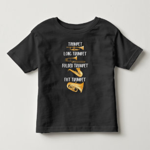 Camiseta De Bebé Músico de Trumpets Player Music Instrument