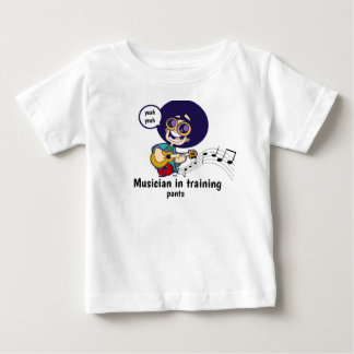 Camiseta De Bebé "Músico en pantalones de entrenamiento"