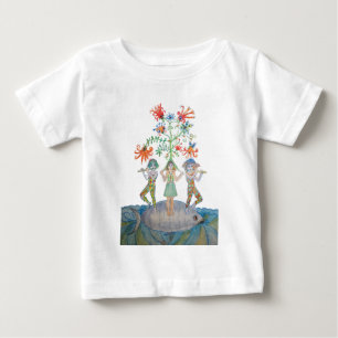 Camiseta De Bebé Músicos de fantasía en un pez gigante
