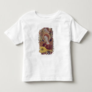 Camiseta De Bebé Músicos del ángel de la pintura de la Virgen y d