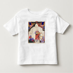 Camiseta De Bebé Músicos que juegan la guitarra y la pandereta