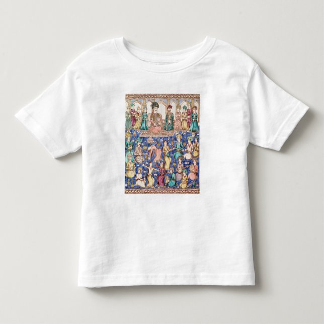 Camiseta De Bebé Músicos y bailarines (Anverso)