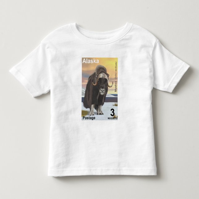 Camiseta De Bebé Muskox (Anverso)