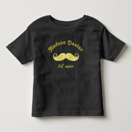 Camiseta De Bebé Mustache De Chartreuse Cute Personalizado