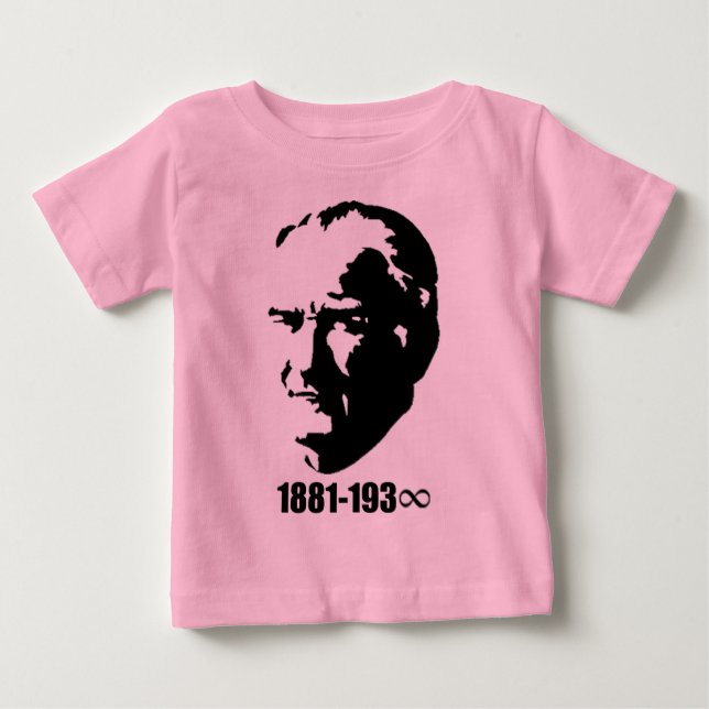 Camiseta De Bebé Mustafa Kemal Ataturk (Anverso)