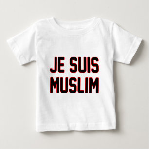 Camiseta De Bebé Musulmanes de Je Suis