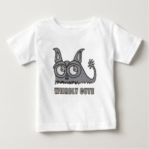Camiseta De Bebé Mutante de gato cósmico