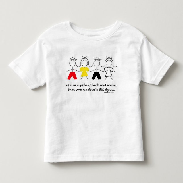 Camiseta De Bebé muy en su vista (Anverso)