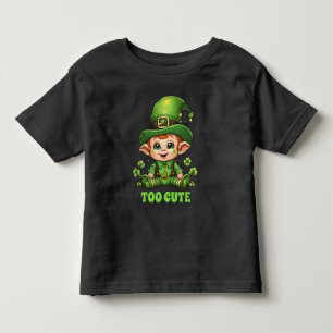 Camiseta De Bebé ¡Muy lindo el día del bebé Leprechaun San Patricio