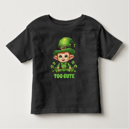 Camiseta De Bebé ¡Muy lindo el día del bebé Leprechaun San Patricio