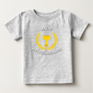Camiseta De Bebé MVP divertido/juego de palabras