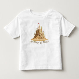 Camiseta De Bebé My Beach, My Sandcastle
