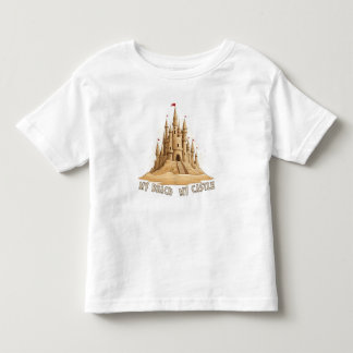 Camiseta De Bebé My Beach, My Sandcastle