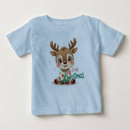 Camiseta De Bebé My First Christmas Baby Shirt | Cute Cozy Holiday 