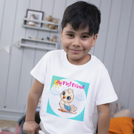 Camiseta De Bebé My First Friend – Sweet Kids T-Shirt with Magical 