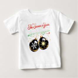 Camiseta De Bebé "My First Magical Christmas" Festive Ornament Chri