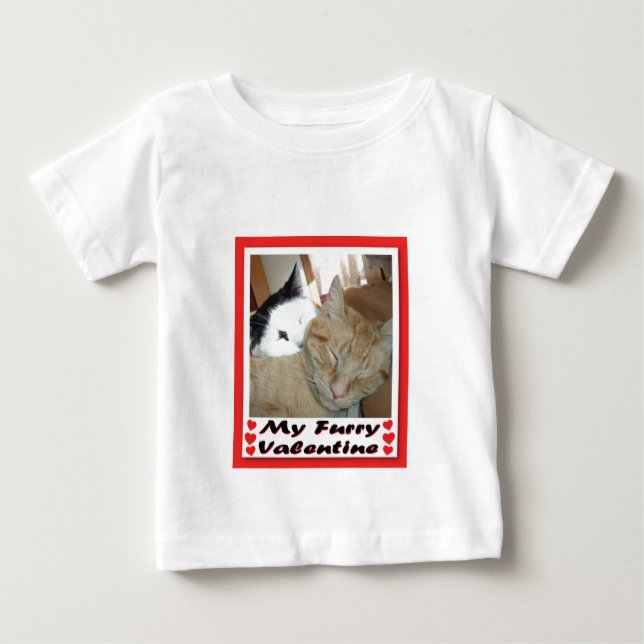 Camiseta De Bebé My Furry Valentine (Anverso)