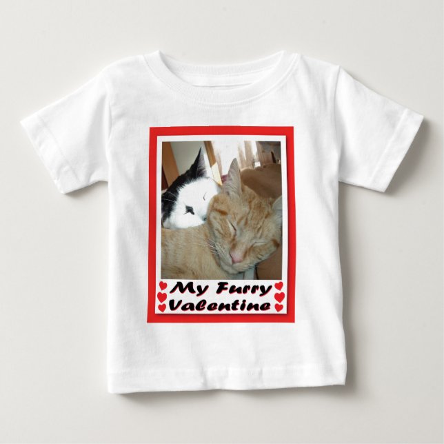 Camiseta De Bebé My Furry Valentine (Anverso)
