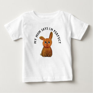 Camiseta De Bebé My Monthly Hapiness magic rabbit