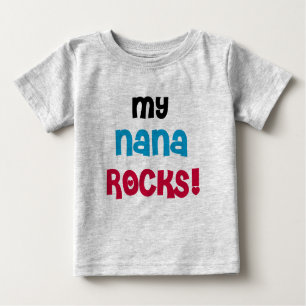 Camiseta De Bebé My Nana Rocks