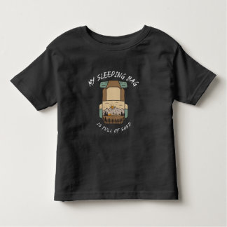 Camiseta De Bebé My Sleeping Bag İs Full Of Sand Desert Camping