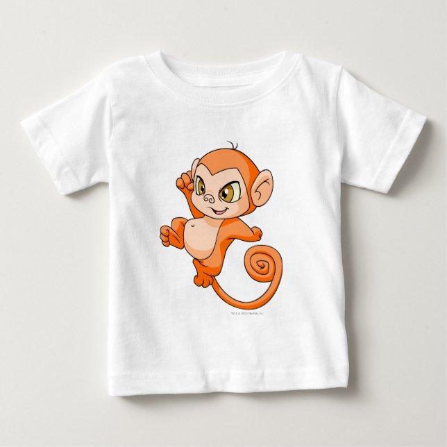 Camiseta De Bebé Mynci Naranja (Anverso)