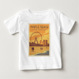Camiseta De Bebé Myrtle Beach Carolina del sur