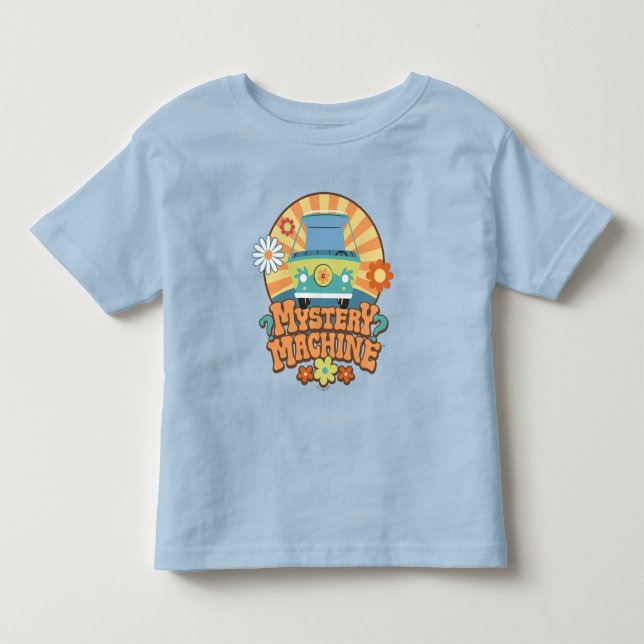 Camiseta De Bebé Mystery Machine Van Floral Graphic (Anverso)