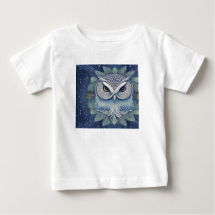 Camiseta De Bebé Mystical Fantasy Forest Owl