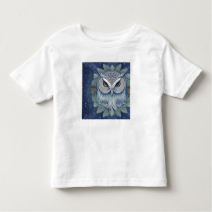 Camiseta De Bebé Mystical Fantasy Forest Owl