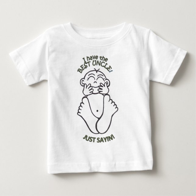 Camiseta De Bebé myuncle2 (Anverso)