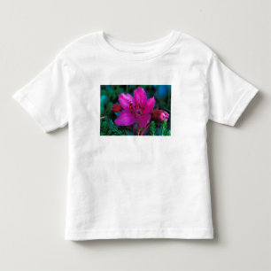 Camiseta De Bebé NA, EE. UU., Alaska, Islas Aleutianas, Flores silv