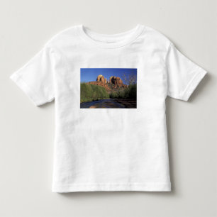 Camiseta De Bebé NA, EE. UU., Arizona, Sedona. Cathedral Rock y Oak