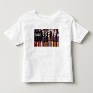 Camiseta De Bebé NA, EE. UU., Nuevo México, Santa Fe. Botas de vaqu