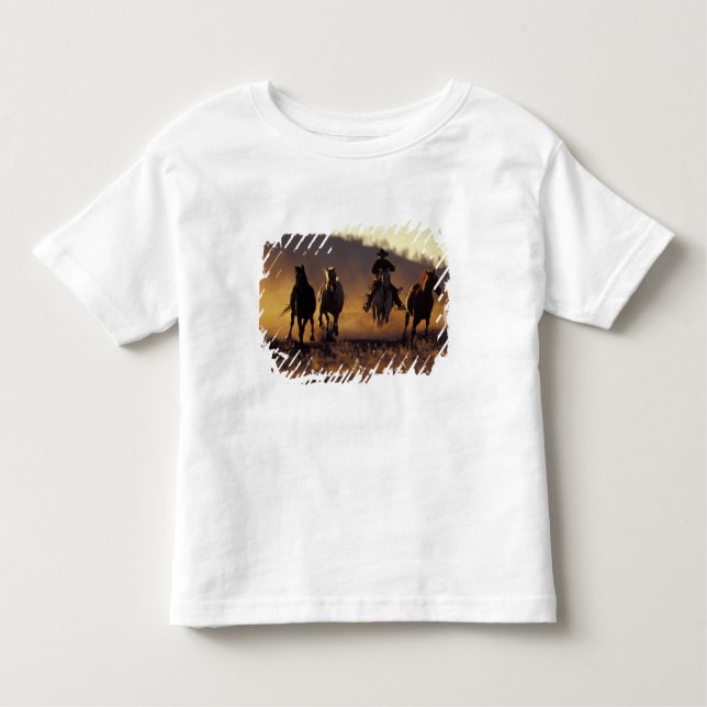 Camiseta De Bebé NA, EE.UU., Oregon, Seneca, Ponderosa Ranch, Cowbo (Anverso)
