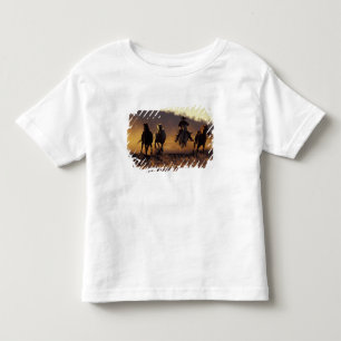 Camiseta De Bebé NA, EE. UU., Oregón, Seneca, Ponderosa Ranch, Vaqu
