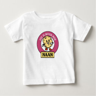 Camiseta De Bebé naan divertido