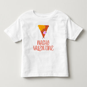 Camiseta De Bebé Nacho Valentine Chica