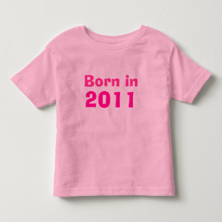 Camiseta De Bebé Nacido en 2011