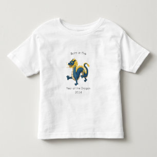 Camiseta De Bebé Nacido en el Año del Dragón Zodiaco Chino