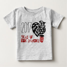 Camiseta De Bebé Nacido en Rooster Year gráfico Traje para bebés