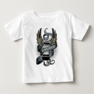 Camiseta De Bebé Nacido Para Jugar A La Camiseta Bebé