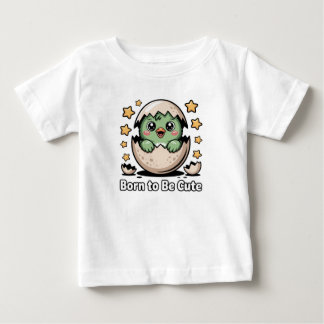Camiseta De Bebé Nacido para ser adorable