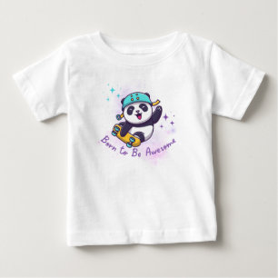 Camiseta De Bebé nacido para ser un diseño impresionante