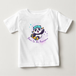 Camiseta De Bebé nacido para ser un diseño impresionante