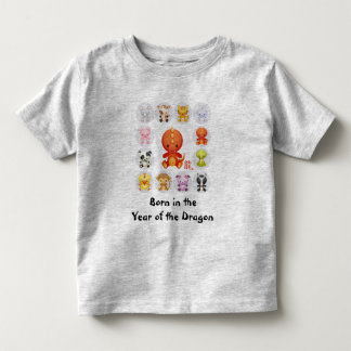 Camiseta De Bebé Nacidos chinos en el año del dragón